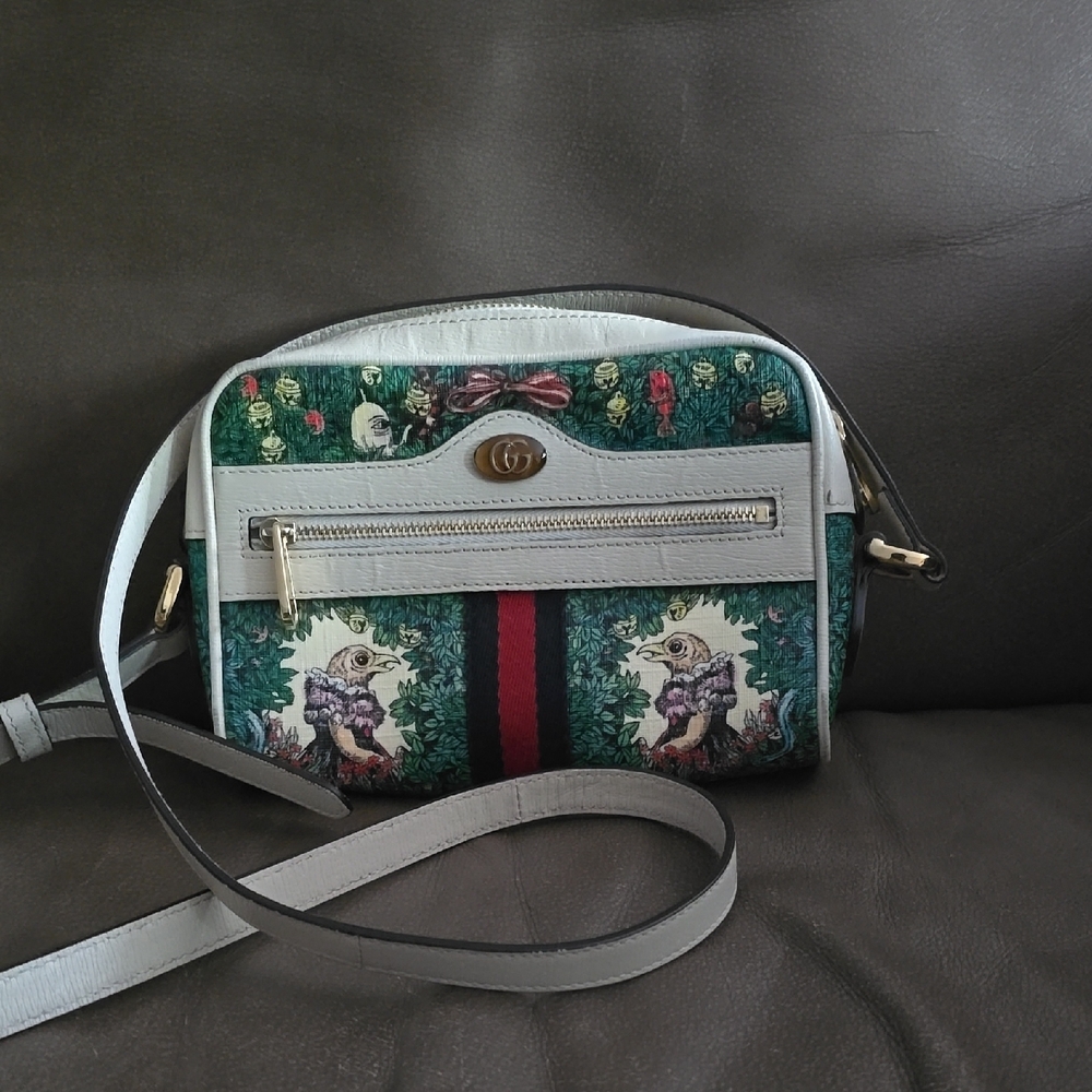 Gucci Green and Gray Women's Bag